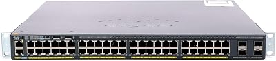 Cisco Catalyst 2960-X 48 Port Gigabit Managed Network Switch PoE Renewed