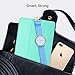 ULAK iPad Mini 4 Case, Mini 4 Case Clear with Design, Lightweight Slim Smart-Shell Stand Cover with Auto Wake/Sleep Function for Apple iPad Mini 4 7.9 inch 2015 Release Tablet, Mint Green