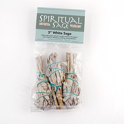 Premium California White Sage 3"-4" Long (Pack 3)