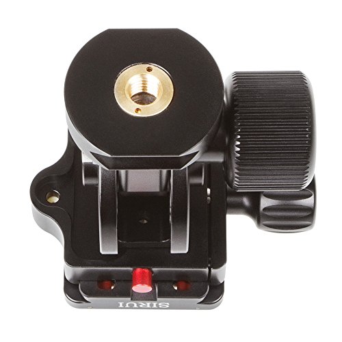 Sirui Aluminium Tilt Head L-10 for Monopods including Quick Release Plate - Thumbnail 4