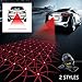 Laser Lights for Cars - Universal Auto Rear-end Alarm Fog Lamp for Cars and Motorcycles Brake Parking Anti-Collision Safety Warning Lights