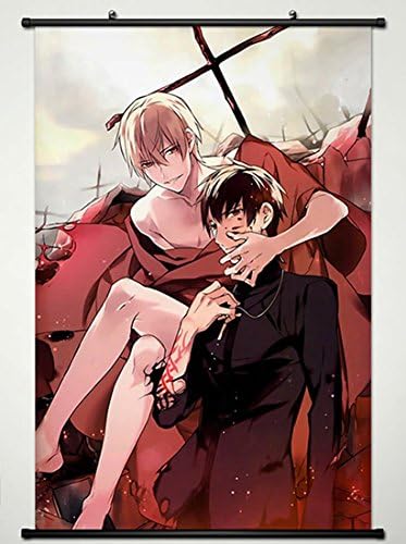Wall Scroll Poster Fabric Painting For Ten Count Tadaomi Shirotani & Riku Kurose L
