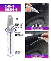 YAKEFLY Car Touch Up Fill Paint Pen,2-In-1