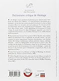Image de dictionnaire critique de théologie