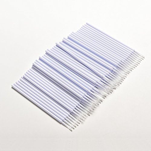 100 Pcs Micro Brush Swab Applicators Disposable Individual Eyelash Extensions