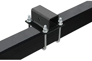 Quick Products QPERBAB Economy Bolt-On RV Bumper Adapter for 4" x 4" Bumper - 2" Receiver, 200 lbs. Tongue Weight Capacity