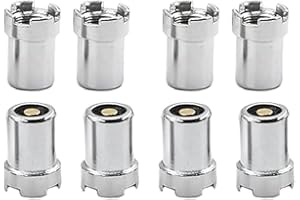 Mucacat Magnetic 510 Thread Adapters 8pcs Soldering Iron Ring Adapter Connector for Electronic Equipment Connectors Repair To