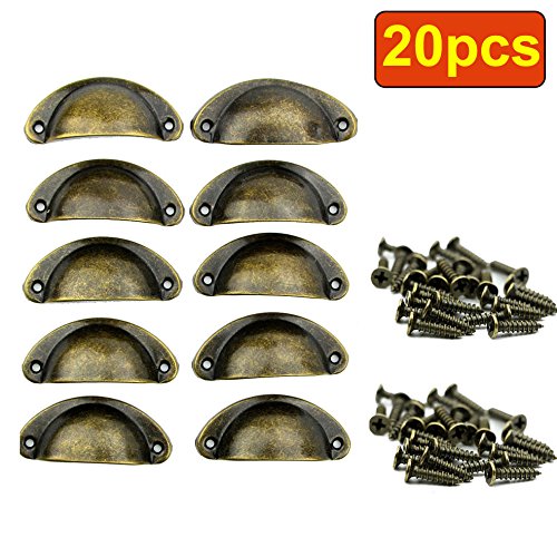 20pcs Vintage Drawer Pulls Pyhot 8 3 2cm Antique Kitchen Cupboard