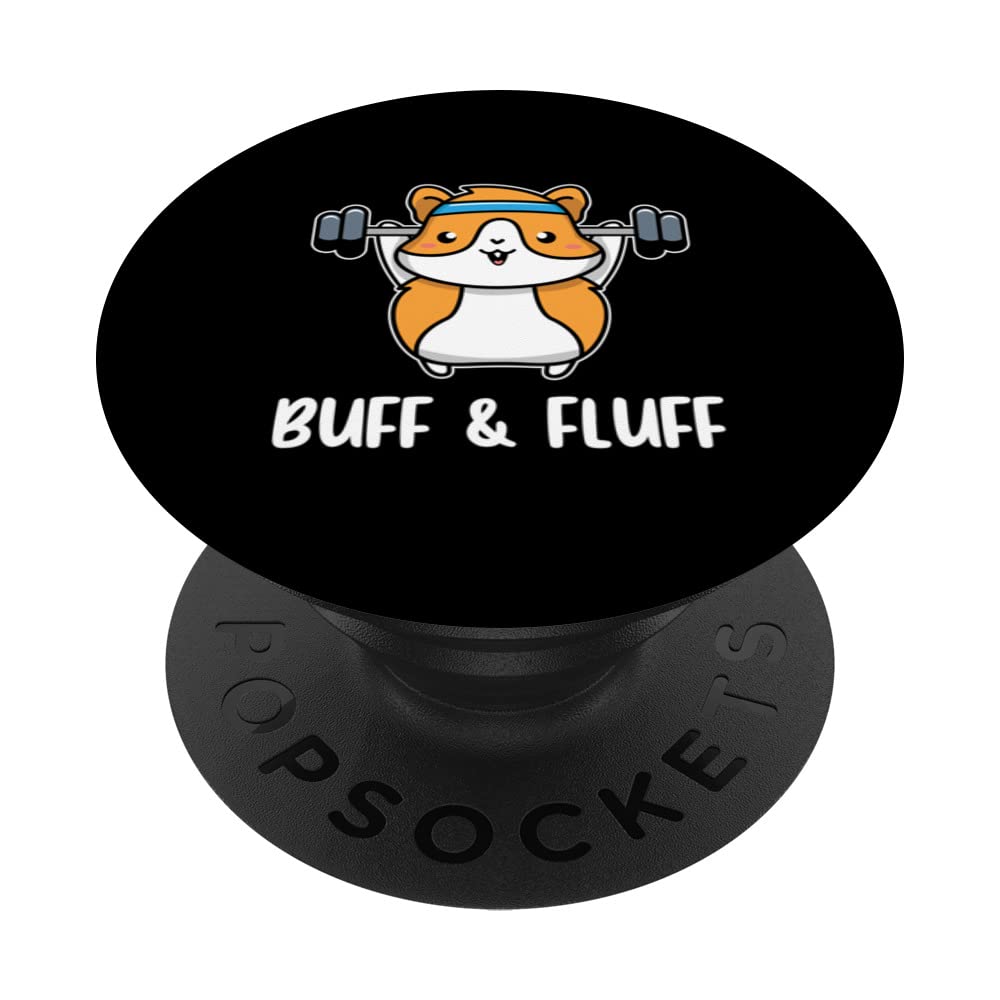 Buff And Fluff Hamster Pet Owner Animal Lover Rodent Pet PopSockets Swappable PopGrip