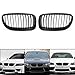 uxcell Matte Black Front Kidney Grill Grille for 09-11 BMW E90 E91 LCI 325i 335i 4Door