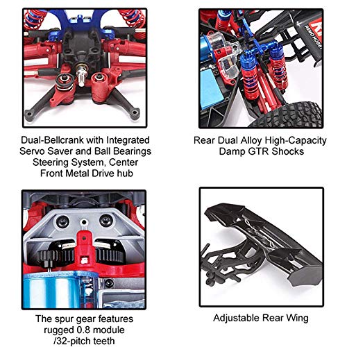 Brushless Motor-Fernbedienung RC-Rennwagen 60KM / high-speed 1/8 Skala 4wd Rc Drift Big Brushless RC Car Ferngesteuertes… – Bild 5