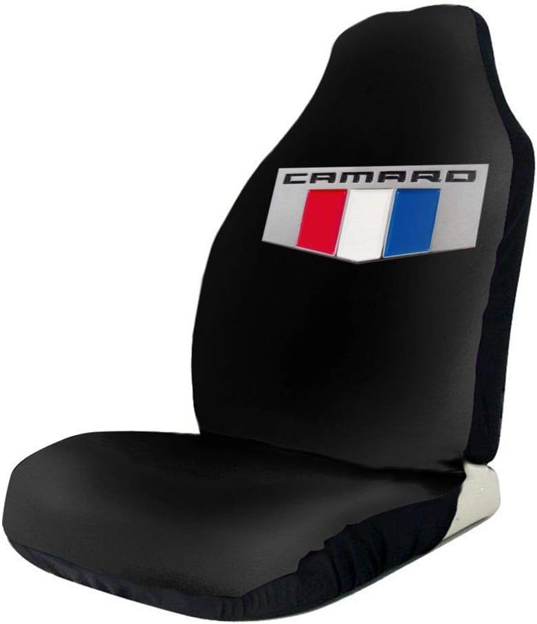 hengshiqi Car Seat Covers, Camaro Performance Car Car Seat Cover Automotive Front Seat Protectors Fit for Most Car Truck SUV - 1PC/2PC