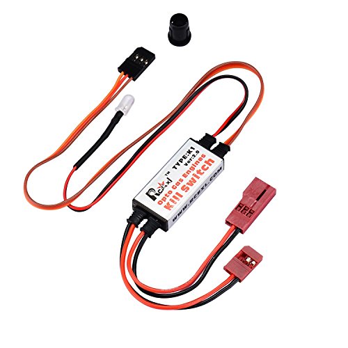 ZYHOBBY DLE Engine Kill Switch,Newest RC Opto Kill Switch with Futaba Plug DLA DLE DA Ignition Cut Off- Safety 100% Surface Mount Technology
