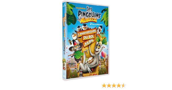 Amazon Com Les Pingouins De Madagascar Vol 2 L Anniversaire Du Roi Julien Movies Tv