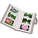 Sunmns Flower Wallet PU Leather Photo Album Compatible with Fujifilm Instax Mini 12 11 9 8 90 26 7s Instant Camera Film, Polaroid Snap Zip Z2300 PIC-300 Film (Retro Floral)