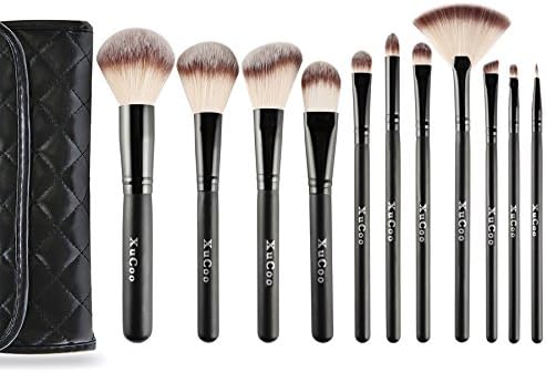 Professional Makeup Brushes Set 11 Pcs Foundation Contour Blending Eyeshadow Lip Brush Blush Brush Travel set