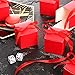 AWELL Red Gift Candy Box Bulk 2x2x2 inches with Red Ribbon Party Favor Box,Pack of 50