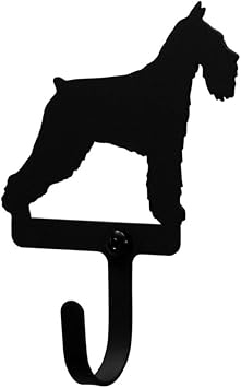 Amazon Com Iron Schnauzer Dog Decorative Wall Hook Small Heavy