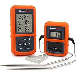 ThermoPro TP20 Wireless Remote Digital Cooking Food Meat Thermometer with Dual Probe for Smoker Grill Oven BBQ