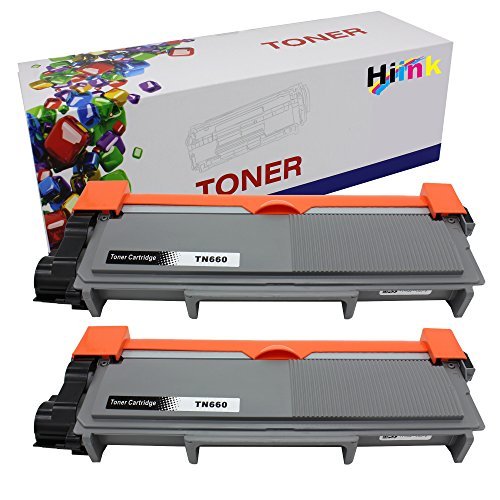 HIINK Compatible Toner Replacement for Brother TN660 TN630 Toner Use in DCP-L2520DW DCP-L2540DW HL-L2300D HL-L2360DW HL-L2320D HL-L2380DW HL-L2340DW MFC-L2700DW MFC-L2720DW MFC-L2740DW(Black, 2-Pack)