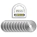 Rotary Cutter Blades 45mm 10 Pack by SOMOLUX,Fits OLFA,DAFA,Truecut Replacement, Quilting Scrapbooking Sewing Arts Crafts,Sharp and Durable