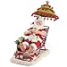 Department 56 Possible Dreams Santa by The Sea Tropical Snooze Figurine, 11.5 Inch, Multicolor