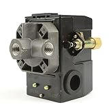 Lefoo Quality Air Compressor Pressure Switch Control 95-125 PSI 4 Port w/Unloader LF10-4H-1-NPT1/4-95-125