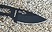 ESEE Knives Black CANDIRU Fixed Blade Knife w/Polymer Sheath