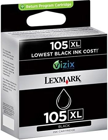 Lexmark 14n0822e 105xl Tintenpatronen Hohe Kapazitat 510 Seiten Ruckgabe Schwarz Amazon De Burobedarf Schreibwaren