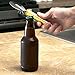 Caliber Kitchen .50 Caliber Bullet Pizza Cutter with Built-in Bottle Opener,