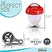 Best Egg Cooker Set – Hard And Soft Boiled Eggs Without The Shell, Silicone Boiler Cups, Non-Stick For Easy Pop Out, BPA Free Safe Egg Steamer For Healthy Cooking - With Egg Separator Spoon