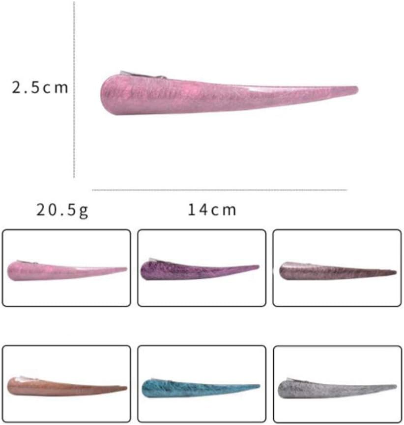 Lurrose 6PCS Alligator Hair Clips 5.5 Inch Large Teeth Bows Hair Clips Sectioning Acrylic Duckbill for Women Thick Fine Long Short - Image 5