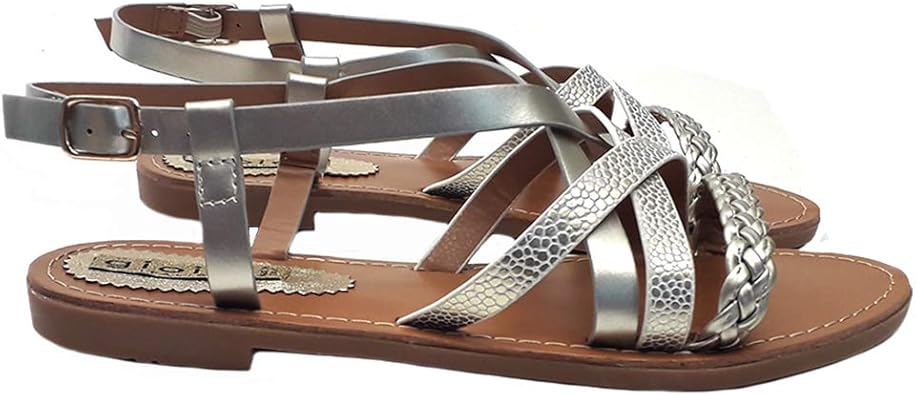 gold sandals amazon