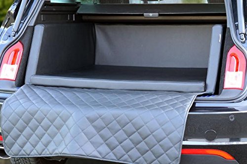 Autoschondecke Kofferraum Schutzdecke Auto Hundebett in Schwarz