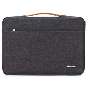 NIDOO 15,6″ Laptop Tasche Sleeve Hülle Aktentasche für 15.6″ Lenovo Ideapad 330S / Legion Y540 / ThinkPad P1 P53s E15 E595 T580 X1 Extreme / 15.6″ HP EliteBook 755 G5 / 15.6″ Dell Latitude 5590