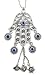 Hamsa Hand Car Charm Auto Mirror Rear view Good Luck Amulet Nazareth Store Evil Eye Charms Rear View Mirror Accessories