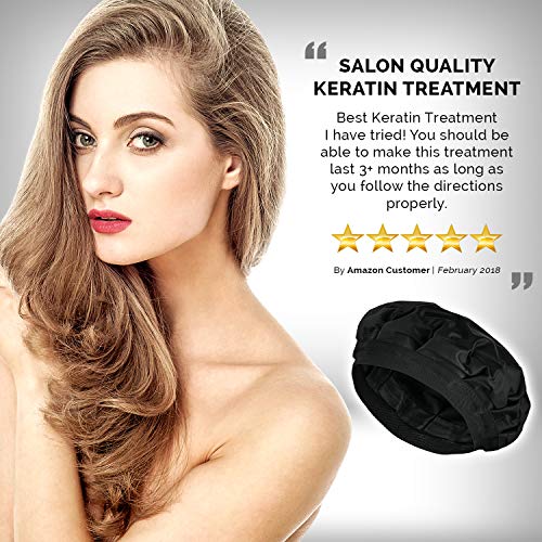 Thermal Heat Cap for Deep Conditioning, Hair Treatment, Hot & Cold Compress, HypoAllergenic, Cordless, Microwavable & Reusable, by M Hair Designs - Thumbnail 4