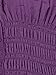 Anna-Kaci Renaissance Peasant Maiden Boho Inspired Cap Sleeve Lace Trim Dress, Purple, Small