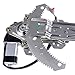 Power Window Lift Regulator on Front Right Passengers Side with Motor Assembly Replacement for 1998-2002 Honda Accord 2 Door 72211S82A01 72215S82A01