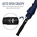 BAGAIL Golf Umbrella 68/62/58 Inch Large Oversize Double Canopy Vented Automatic Open Stick Umbrellas for Men and Women(Navy,62 inch)