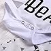 3 Piece Unisex Toddler Infant Newborn Kids Baby Bear Romper Geometry Pants Hat Outfits Clothes Sets (White, 0-3Months)