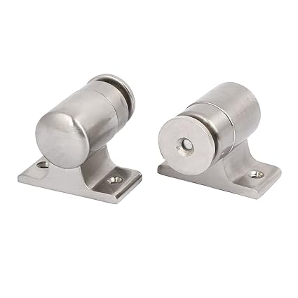 Generic 50mmx50mmx40mm Metal Floor Mounted Spring Lock Door Stop