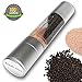 Gourmet 2-in-1 Salt and Pepper Grinder Combo | Sleek, Stylish and Compact Stainless Steel Design | Enjoy the Flavor of Freshly Ground Peppercorns and Sea Salt | Backed By 100% Satisfaction Guarantee