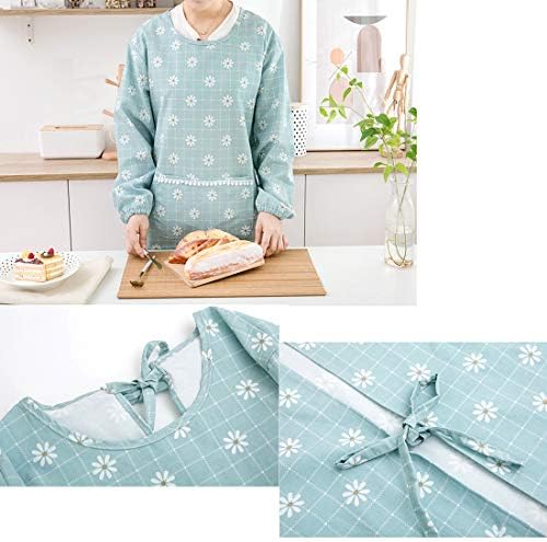 ボラ キキ Bole Kk チェック柄 割烹着 エプロン スモック 女性用 長袖 和装 保育士 かっぽうぎ 作業 ポケット付 おしゃれ ガーデニング キッチン用 B0qfjv9m 857円 人気海外一番 100 品質保証 全品送料無料 即日出荷 Sale開催中