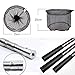 Fishing Net Butterfly Net Telescopic Insect Net Perfect for Kids Catching Bugs Small Fish, Handle Extends to 32 Inches
