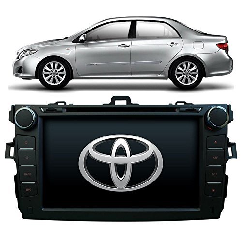 Central Multimidia Corolla 2008 09 10 11 12 13 14 Tela 8 "Tv Gps Usb Sd Bluetooth Espelhamento Android e Iphone * Camera de Re