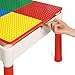 Smart Builder Toys 3 in 1 Major Brands Compatible Activity Table with Removable Cover and Large Storage Area with 2 Chairs Set (View All Photos)