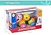 Coolecool Press and Crawl Cute Creeping Worm Baby Toys 6 to 12 Months Toddler Activity Toys with Smiling Face, Sweet Music and Pretty Lights (Multicolored)