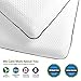 ZAMAT Premium Gel Memory Foam Pillow, Breathable & Supportive Bed Pillows for Sleeping, Hypoallergenic Cooling Pillow with Washable, Removable Cover, Best for Side, Back, Stomach Sleepers