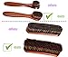 Polish Shoe Brush Kit Natural Horsehair Shoe Brushes Clean Applicators Set for Polishing & Cleaning Shoes Boot and More-5 in 1